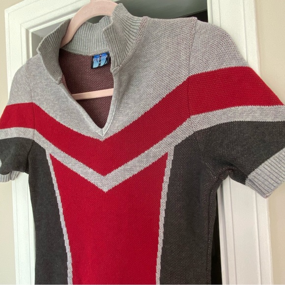 Elhoffer Sweaters - Marvelous Wings Knit Superhero Shortsleeve Sweater Geek Elhoffer Marvel Comics S